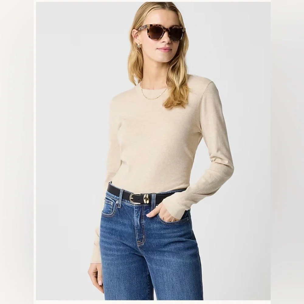 J. Crew Cotton Teddie sweater